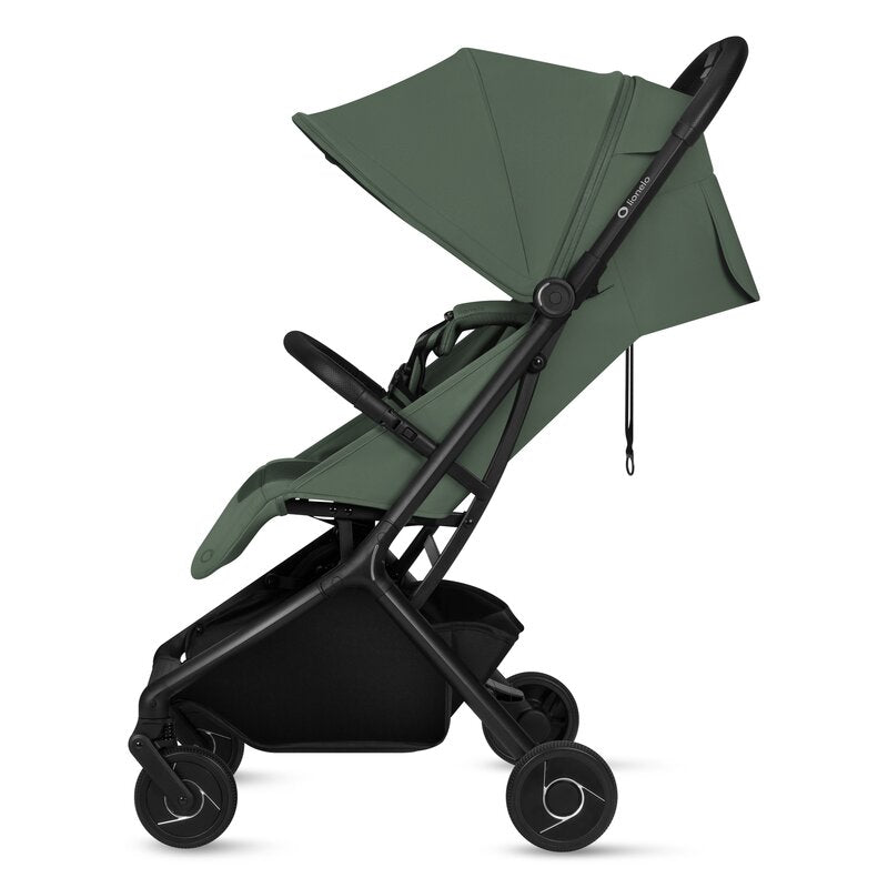 Carucior 2 in 1, Lionelo, Sia Flex, 7.6 kg, Include landou pliabil pe cadru, Ultracompact, Pliere rapida cu o mana, Copertina UPF50+, Cu accesorii incluse, 0-48 luni, Sustine 22 kg, Verde