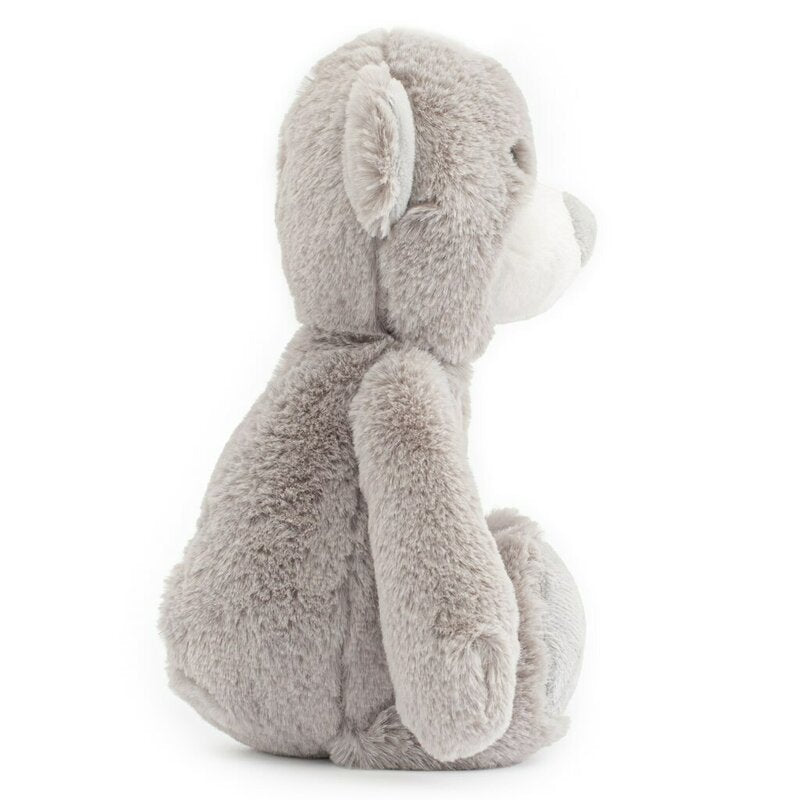Jucarie din plus, Baby Mix, Bear, Moale, Dezvolta imaginatia si jocul creativ, 20 cm, 0 luni+, Grey