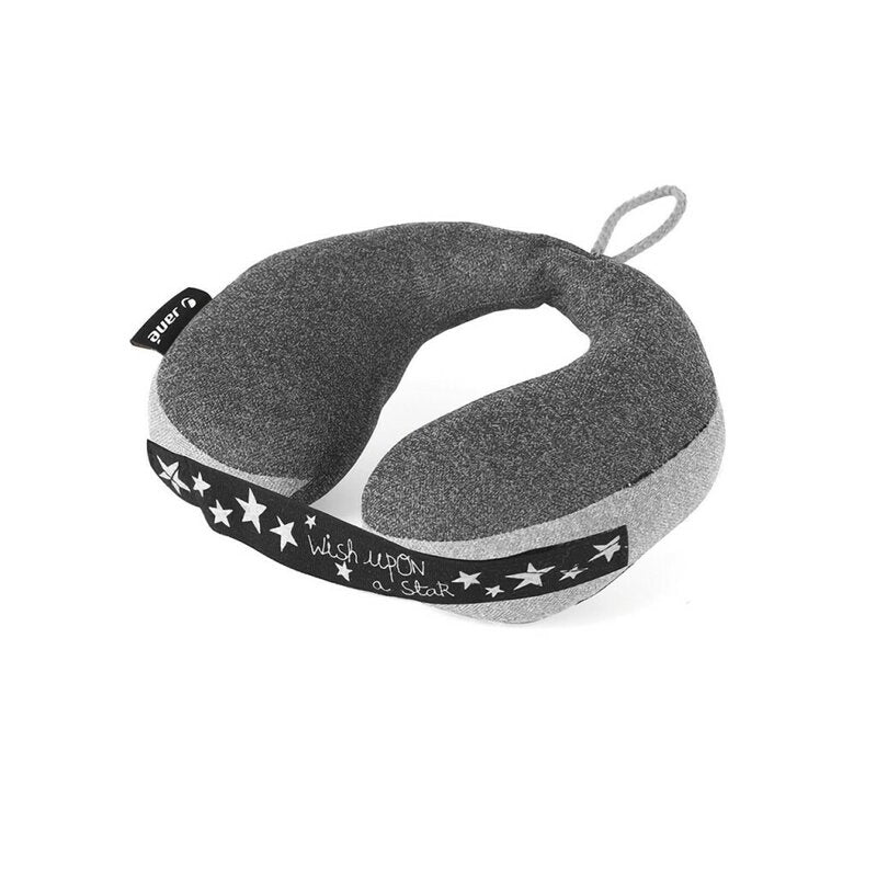 Perna pentru gat copii, Jane, Pentru calatorii, 16.5 x 6 x 9 cm, 0 - 18 luni, Jet Black
