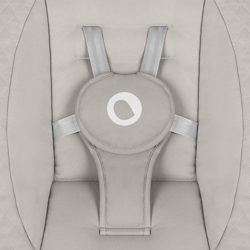 Balansoar, Lionelo, Iris, 2 in 1, Rotire 360 grade, Electric, Cu 3 moduri de leganare, Cu 5 trepte de viteza, Cu 3 pozitii de inclinare, 12 melodii, Silentios, Pana la 9 kg, Bej