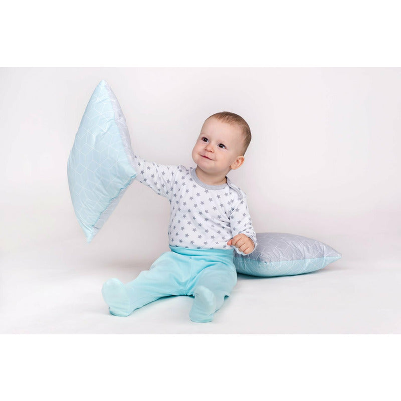 Bluza cu maneca lunga, New Baby, Cu capse, Marime 56, Din bumbac 100%, Classic II Grey with stars