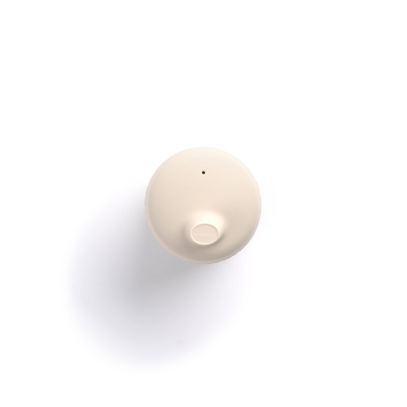 Canuta din silicon, Jane, Fara maner, BPA free, 6 luni+, Sand