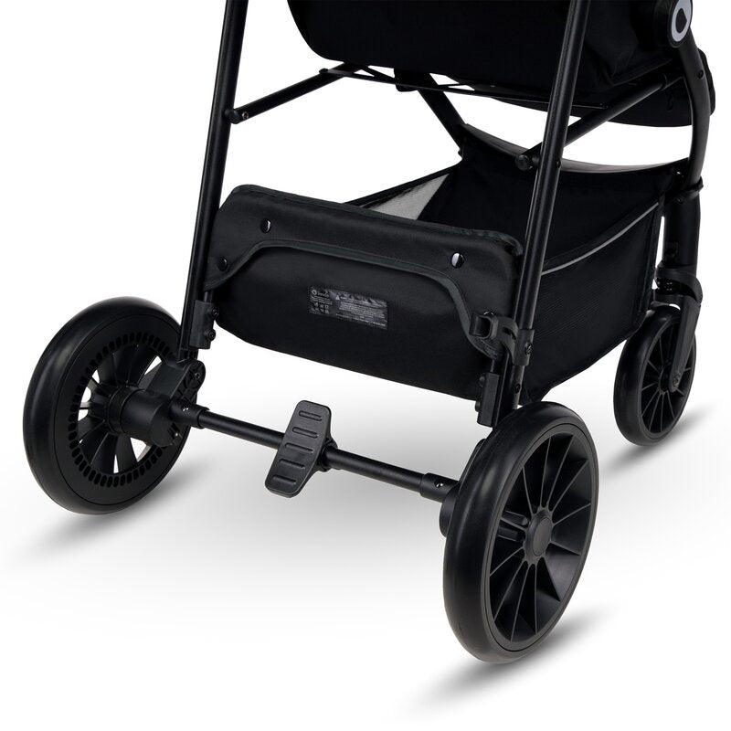 Carucior sport, Lionelo, Zoey, De la nastere, Cu accesorii, Cadru din aluminiu, 0- 15 kg, Conform cu standardul european de securitate EN1888-1, Gri