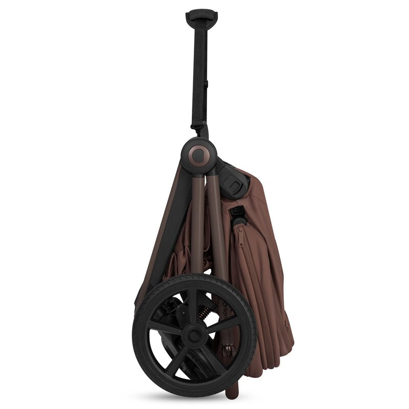 Carucior 2 in 1, Lionelo, Freya, Landou si salteluta ventilate, Pliabil, Reglare spatar-3 pozitii, Suport de picioare-4 pozitii, Maner reglabil-3 pozitii, Adaptori inclusi compatibili cu Cybex, Maxi-Cosi, Kiddy, Avionaut, Sustine 22 kg, 0luni+, Maro