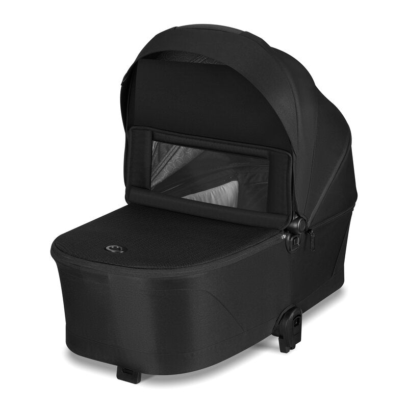 Carucior 2 in 1, Lionelo, Freya, Landou si salteluta ventilate, Pliabil, Reglare spatar-3 pozitii, Suport de picioare-4 pozitii, Maner reglabil-3 pozitii, Adaptori inclusi compatibili cu Cybex, Maxi-Cosi, Kiddy, Avionaut, Sustine 22 kg, 0luni+, Negru
