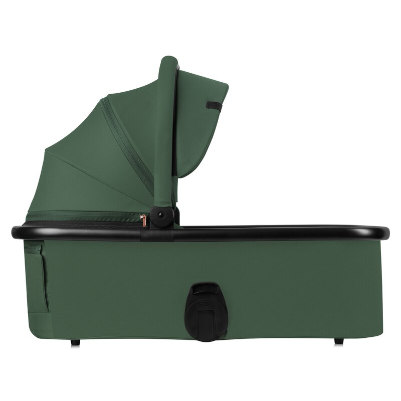 Carucior 2 in 1, Lionelo, Layla, Pana la 22 kg, Cadru aluminiu, Cu landou intarit si salteluta din spuma AirDots, Reversibil, Cu ventilatie 3D, Cu accesorii, EN1888-1, EN1888-2, EN1466, Verde