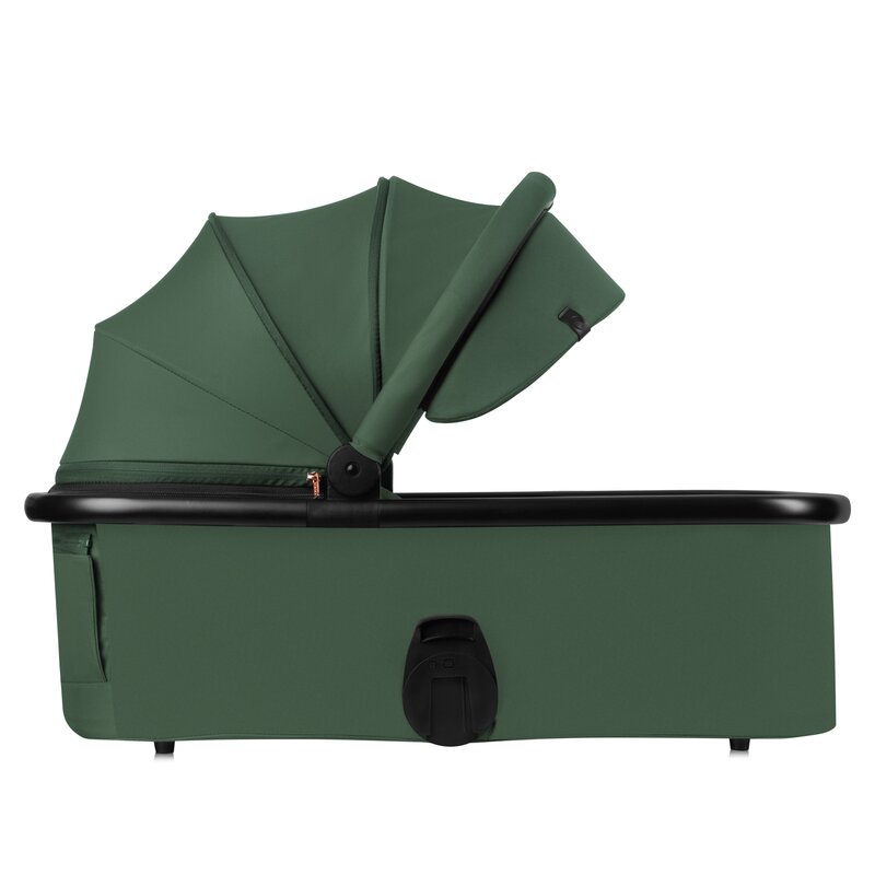 Carucior 2 in 1, Lionelo, Layla, Pana la 22 kg, Cadru aluminiu, Cu landou intarit si salteluta din spuma AirDots, Reversibil, Cu ventilatie 3D, Cu accesorii, EN1888-1, EN1888-2, EN1466, Verde