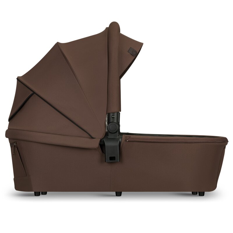 Carucior 2 in 1, Lionelo, Mika Plus, Cadru din aluminiu, Cu landou intarit si salteluta moale, Reversibil, Cu sistem de ventilatie 3D, Cu accesorii, Pana la 22 kg, Conform cu EN1888-1 EN1888-2, EN1466, Mocha Mousse