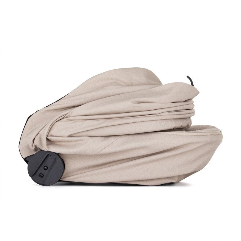 Carucior 2 in 1, Petite&Mars, Scout, Cu landou pliabil, Reversibil, Spatar si suport de picioare reglabile in 3 pozitii, Maner ajustabil, Cu accesorii, Pana la 22 kg, 0 luni+, Bej