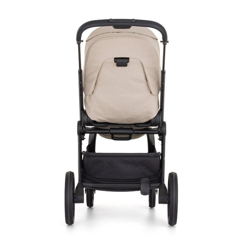 Carucior 2 in 1, Petite&Mars, Scout, Cu landou pliabil, Reversibil, Spatar si suport de picioare reglabile in 3 pozitii, Maner ajustabil, Cu accesorii, Pana la 22 kg, 0 luni+, Bej