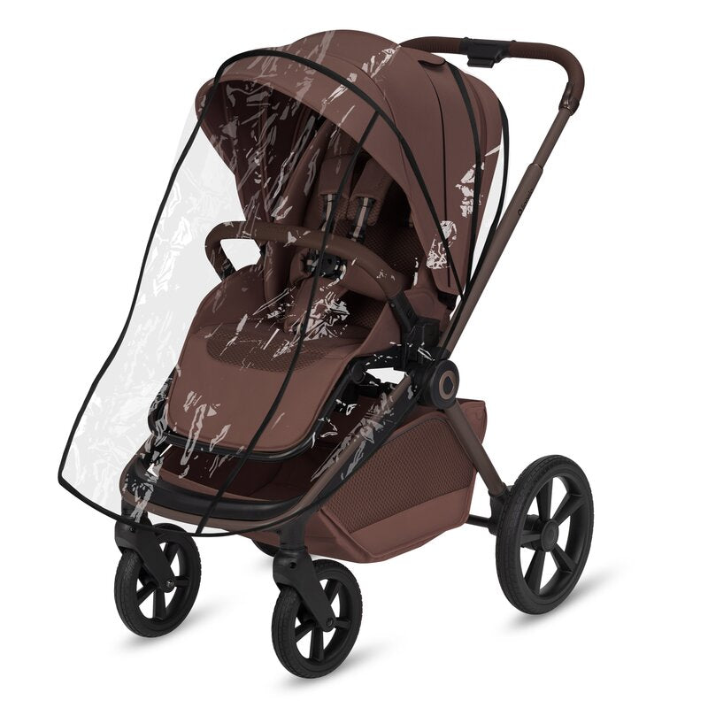 Carucior 3 in 1, Lionelo, Freya, Cu scoica ADAC, Landou si salteluta ventilate, Pliabil, Reglare spatar in 3 pozitii, Suport de picioare in 4 pozitii, Maner reglabil in 3 pozitii, Sustine 22 kg, Cu accesorii, 0 luni+, Maro