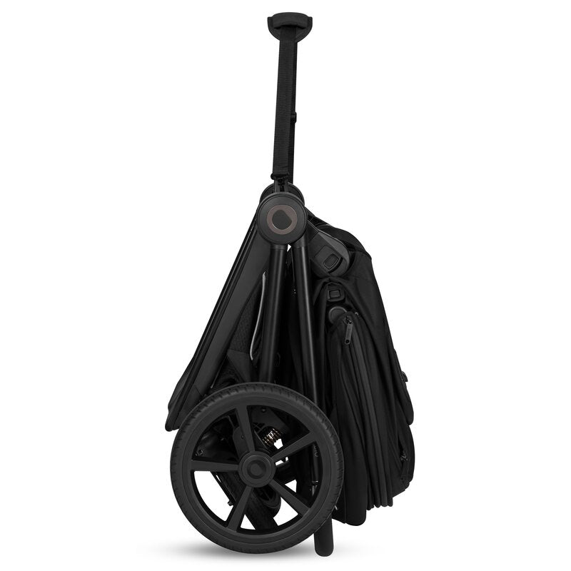 Carucior 3 in 1, Lionelo, Freya, Cu scoica ADAC, Landou si salteluta ventilate, Pliabil, Reglare spatar in 3 pozitii, Suport de picioare in 4 pozitii, Maner reglabil in 3 pozitii, Sustine 22 kg, Cu accesorii, 0 luni+, Negru