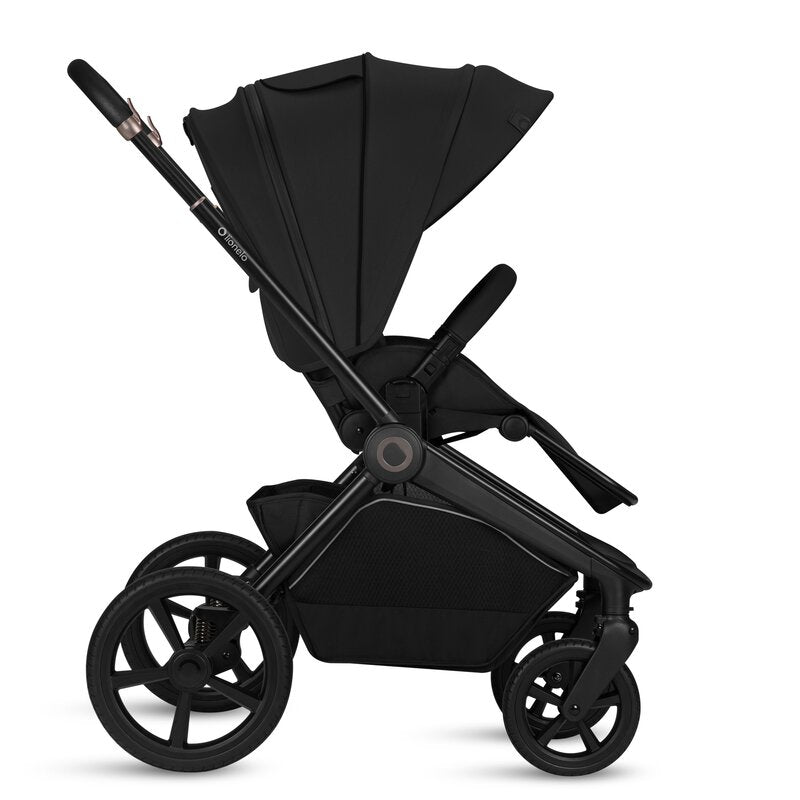 Carucior 3 in 1, Lionelo, Freya, Cu scoica ADAC, Landou si salteluta ventilate, Pliabil, Reglare spatar in 3 pozitii, Suport de picioare in 4 pozitii, Maner reglabil in 3 pozitii, Sustine 22 kg, Cu accesorii, 0 luni+, Negru