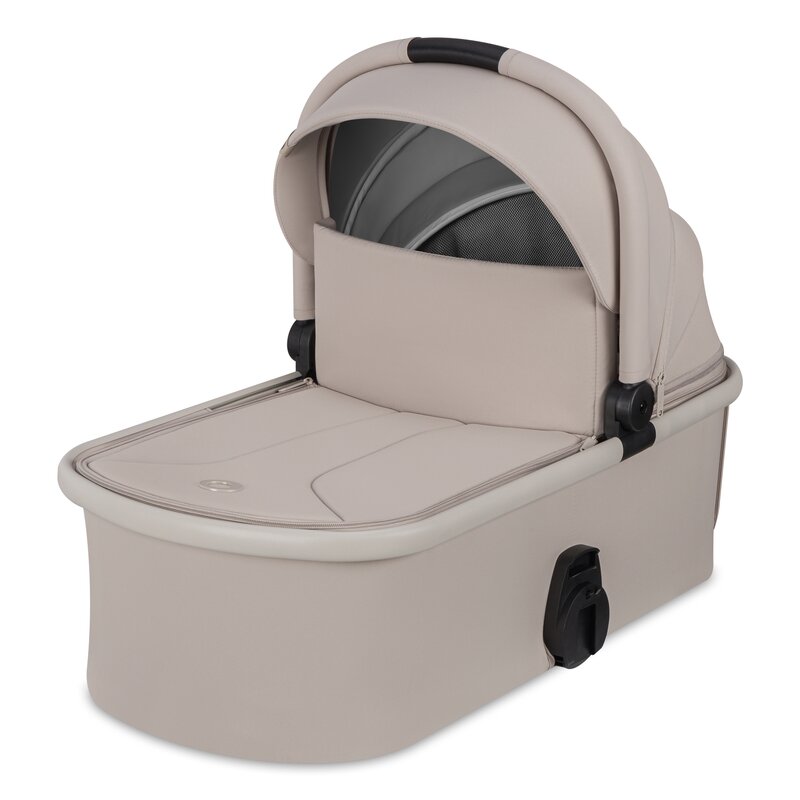 Carucior 3 in 1, Lionelo, Layla, Pana la 22 kg, Cadru aluminiu, Cu landou intarit si salteluta din spuma AirDots, Cu scoica auto testata ADAC, Reversibil, Cu ventilatie 3D, Cu accesorii, EN1888-1, EN1888-2, EN1466, Bej