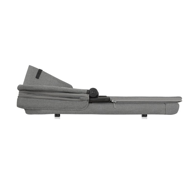 Carucior 3 in 1, Lionelo, Meril, Cu landou de dimensiune XL, Reversibil, Cu scoica auto testata ADAC, Cu accesorii, Pana la 22 kg, Conform cu EN1888-1 EN1888-2, EN1466, Gri