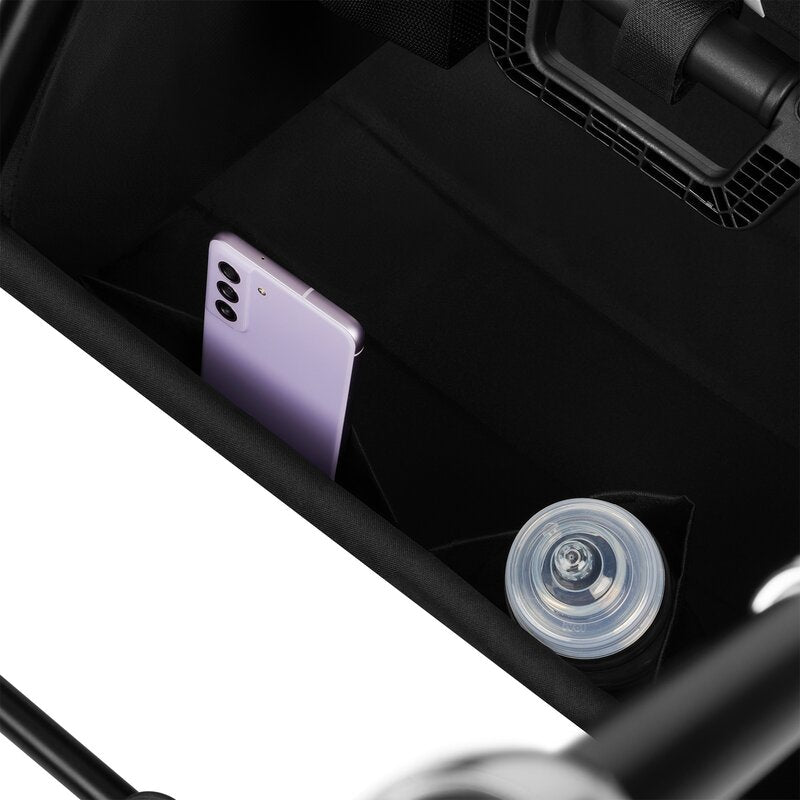 Carucior 3 in 1, Lionelo, Mika Plus, Cadru din aluminiu, Cu landou intarit si salteluta moale, Cu scoica auto testata ADAC, Reversibil, Cu sistem de ventilatie 3D, Cu accesorii, Pana la 22 kg, EN1888-1 EN1888-2 EN1466 ECE R129, Negru