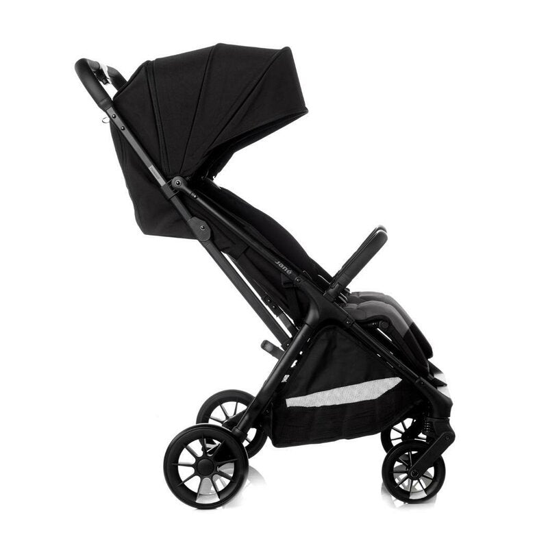 Carucior gemeni pliabil Twinside, Jane, Pliere rapida cu o mana, De la nastere pana la 22 Kg, Cu huse pentru ploaie, Spatare independente, Cu suspensii, Conform cu EN 1888-2:2018+A1:2023, Coal
