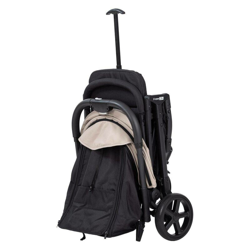 Carucior sport, FreeON, Tao, Pana la 22 Kg, 6.9 Kg, Cu maner pentru transport, Conform cu standardul european EN, Beige