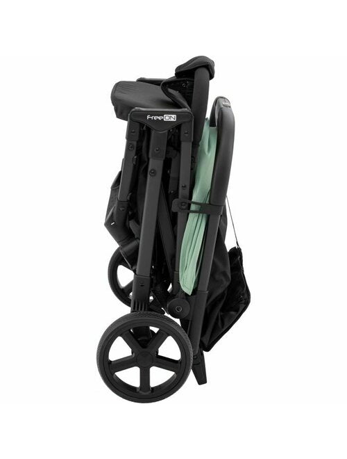 Carucior sport, FreeON, Tao, Pana la 22 Kg, 6.9 Kg, Cu maner pentru transport, Conform cu standardul european EN, Black