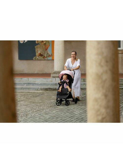 Carucior sport, FreeON, Tao, Pana la 22 Kg, 6.9 Kg, Cu maner pentru transport, Conform cu standardul european EN, Black