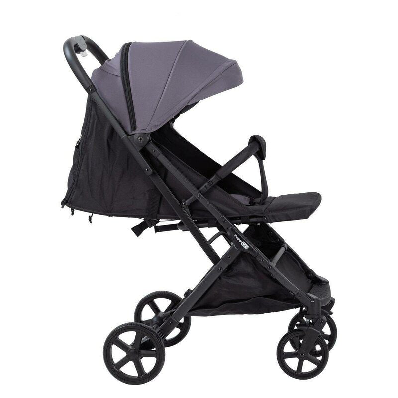 Carucior sport, FreeON, Tao, Pana la 22 Kg, 6.9 Kg, Cu maner pentru transport, Conform cu standardul european EN, Grey