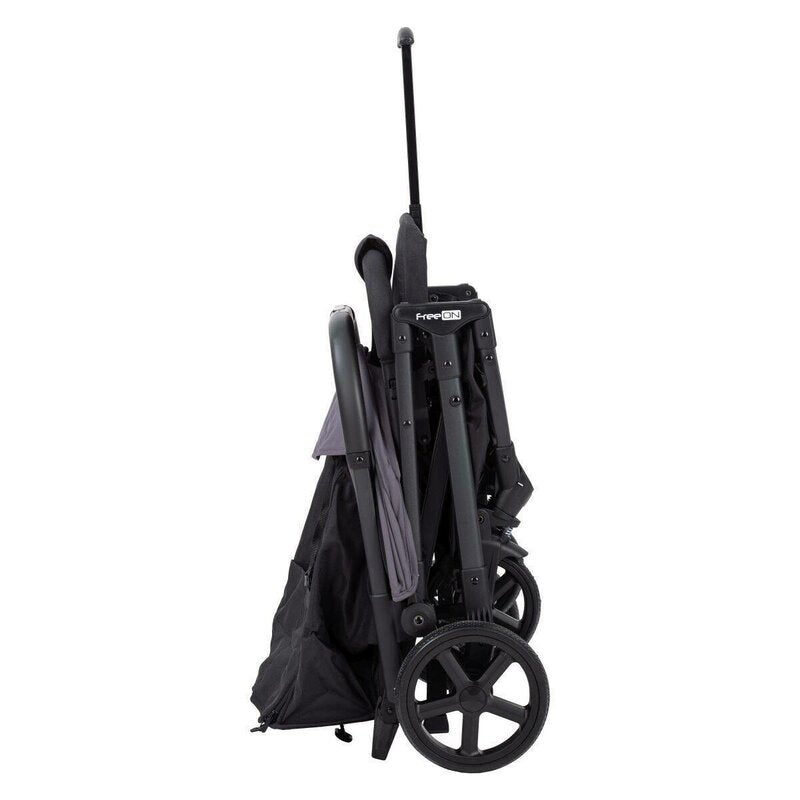 Carucior sport, FreeON, Tao, Pana la 22 Kg, 6.9 Kg, Cu maner pentru transport, Conform cu standardul european EN, Grey