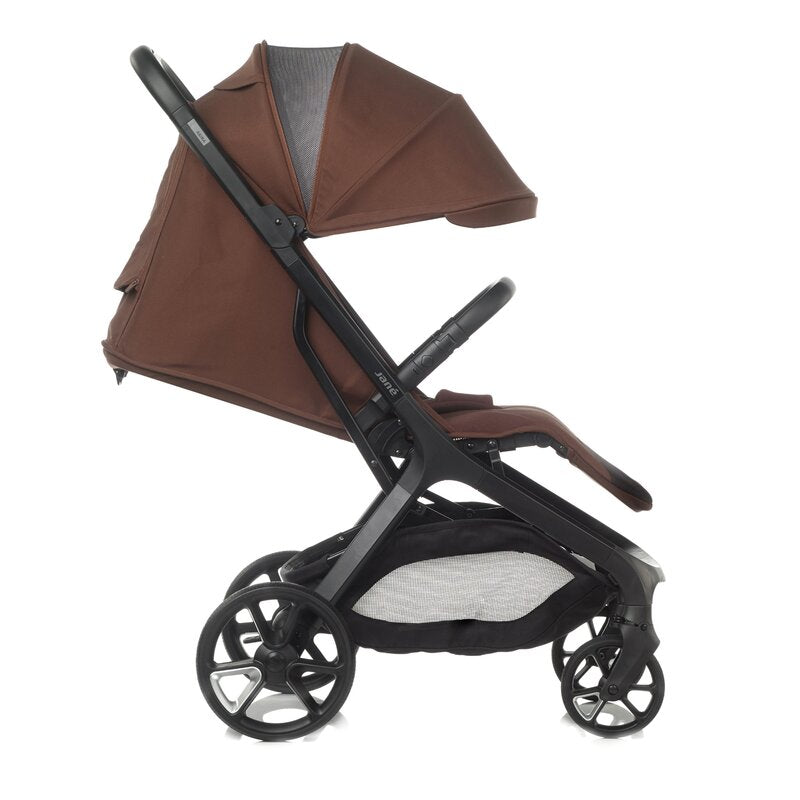 Carucior sport, Jane, Akira, Pliabil automat, Tehnologie inovatoare One-Hand Folding, 0 - 22 kg, Din aluminiu, Capotina impermeabila UPF 50+, Husa ploaie, Conform cu EN 1888-1:2018+A1:2022, Argile
