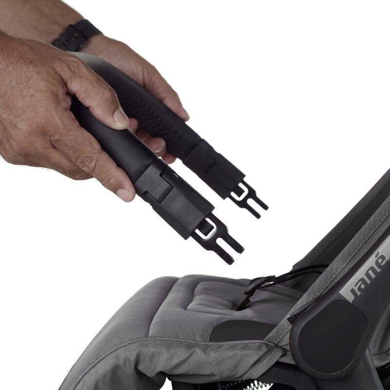 Carucior sport, Jane, Clap, Sistem compact de pliere care permite transportul caruciorului la bordul aeronavei, Cadru din aluminium, De la nastere pana la 26Kg, Conform cu standardul european EN 1888-2:2018+A1:2023, Coal
