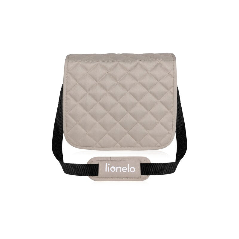 Carucior sport, Lionelo, Emma Plus, Cu tavita, 2 Suporturi pentru pahar, Geanta accesorii, Conform cu standardul european de securitate EN1888-1, Bej