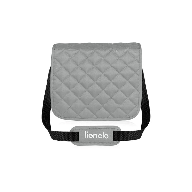 Carucior sport, Lionelo, Emma Plus, Cu tavita, 2 Suporturi pentru pahar, Geanta accesorii, Conform cu standardul european de securitate EN1888-1, Gri