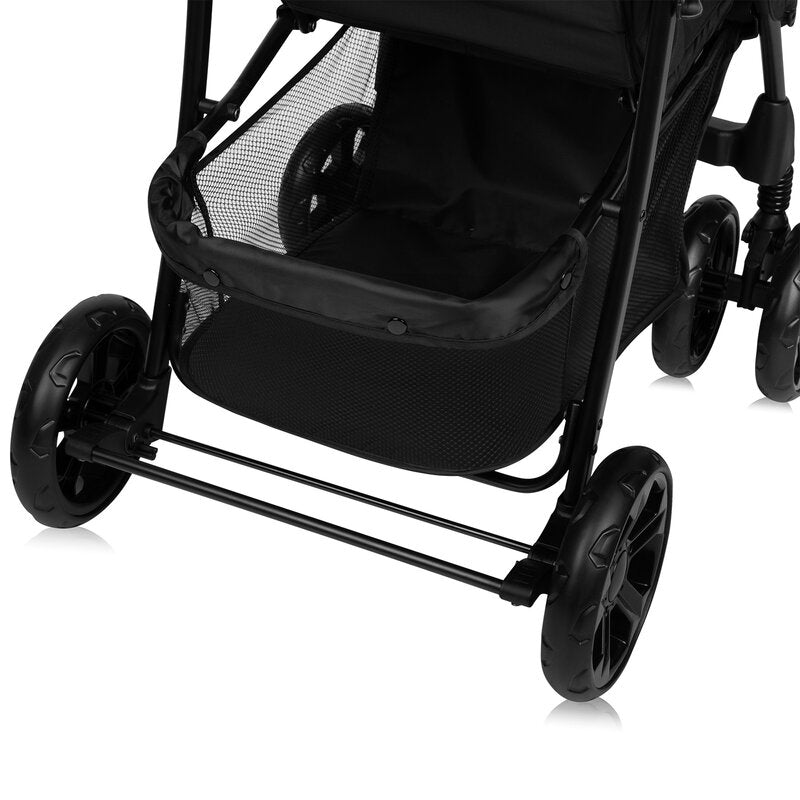 Carucior sport, Lionelo, Emma Plus, Cu tavita, 2 Suporturi pentru pahar, Geanta accesorii, Conform cu standardul european de securitate EN1888-1, Verde