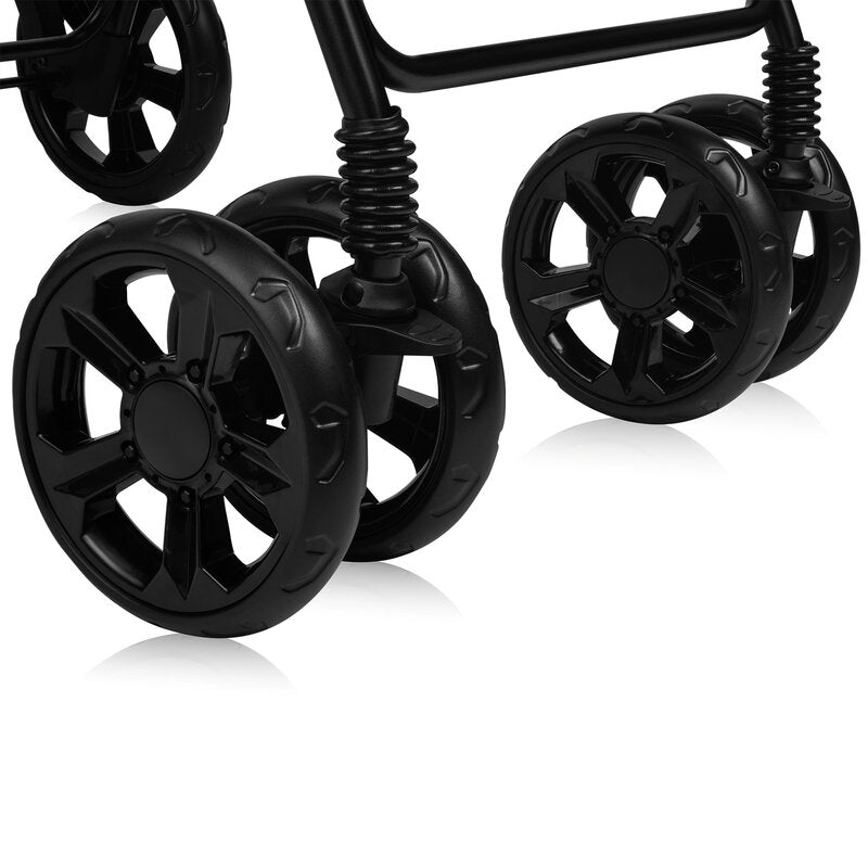 Carucior sport, Lionelo, Emma Plus, Cu tavita, 2 Suporturi pentru pahar, Geanta accesorii, Conform cu standardul european de securitate EN1888-1, Verde