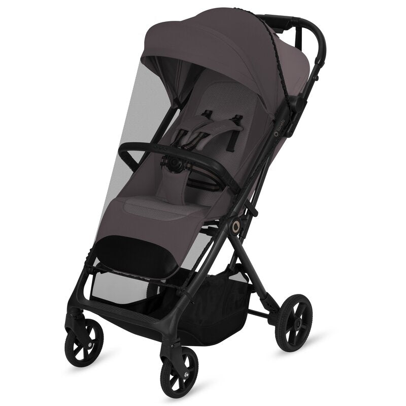 Carucior sport, Lionelo, Tansi, Pliere automata, Ultracompact, Manevrare cu o mana, Roti cu tehnologie GravelTech, Spatar si suport picioare reglabile, 6-48 luni, Sustine 22 kg, Bej Taupe