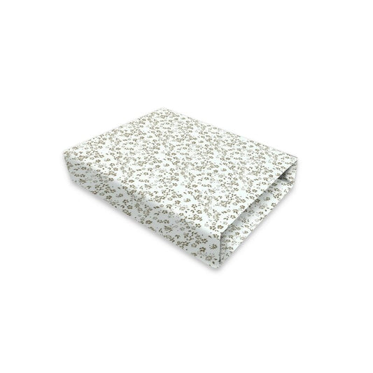 Cearceaf cu elastic, MimiNu, Premium, Pentru patut co-sleeper, Aurora, Dimensiune 76 x 43 cm, Din bumbac certificat Oeko Tex Standard 100, Meadow