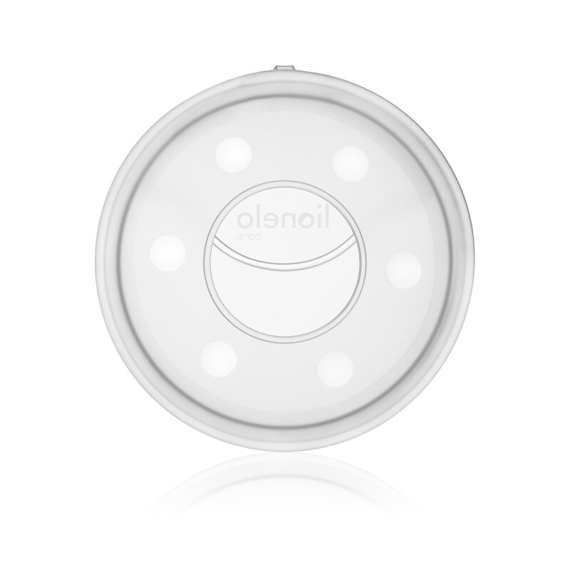 Colector de lapte, Lionelo, Milky, 2 buc, Se potriveste tuturor sutienelor, Cutie depozitare igienica inclusa, Fara bisfenol A, Capacitate 40 ml, Transparent