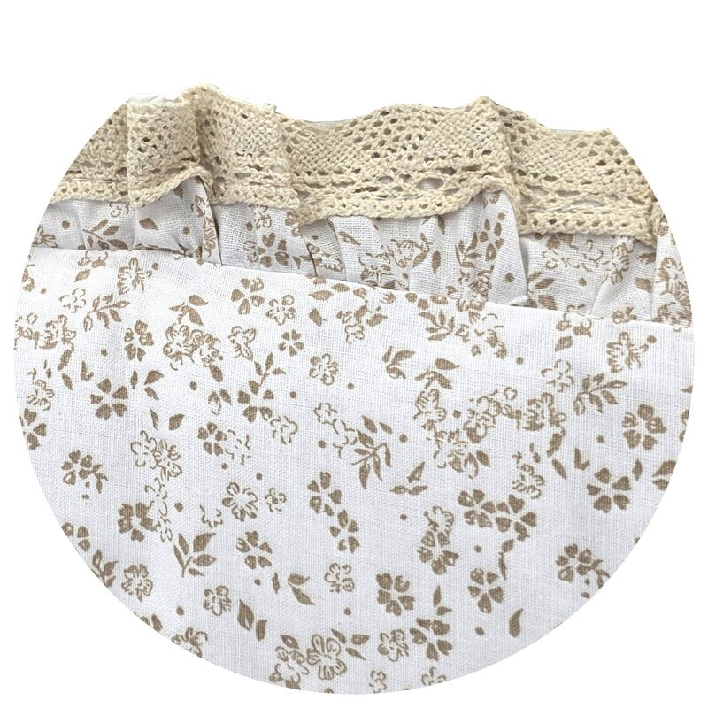Cosulet bebelus, MimiNu, Premium, Pentru dormit, Baby Nest 55 x 75 cm, Cu Volanase si dantela, Husa 100% bumbac, Din bumbac certificat Oeko Tex Standard 100, Meadow