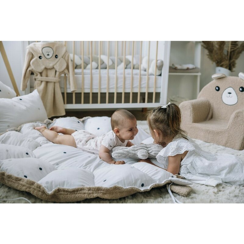 Cosulet rotund, Bubaba, Dots Beige