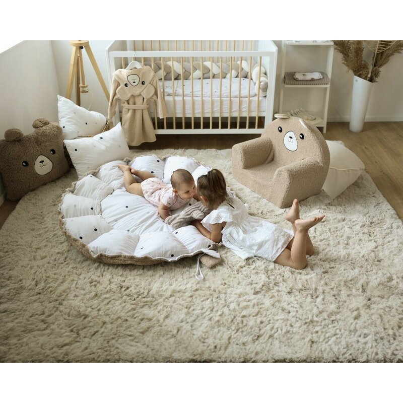 Cosulet rotund, Bubaba, Dots Beige