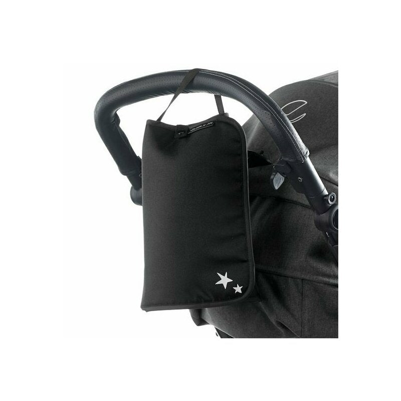 Geanta pentru mamici, Jane, Cu 2 buzunare exterioare, Cu multiple compartimente, Cu saltea de infasat inclusa, 44 x 34 cm, Conform cu standardul de securitate europeana EN 71-3:2019, Soil