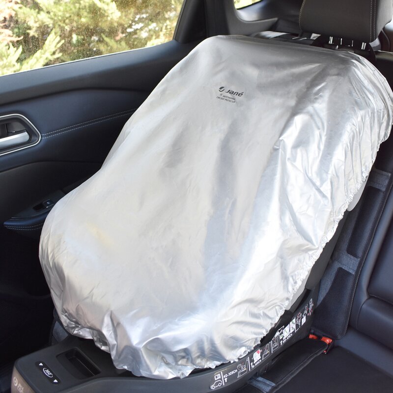 Husa de protectie termica pentru scaune auto, Jane, Ajustabila, Sand