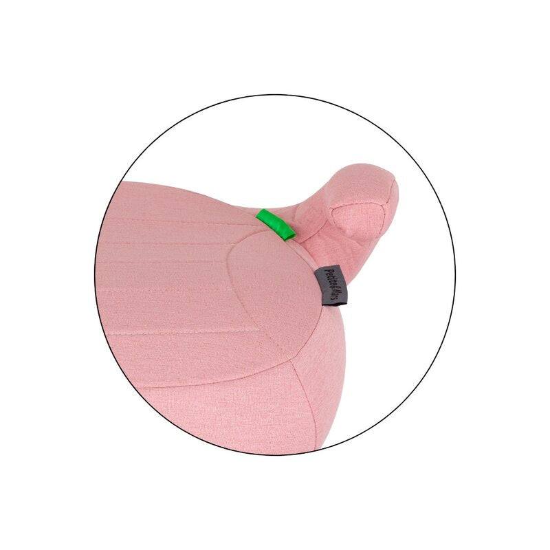 Inaltator auto, Petite&Mars, Zuno, I-size, 125- 150 cm, 22-36 kg, Forma ergonomica, Usor- 1 kg, Roz