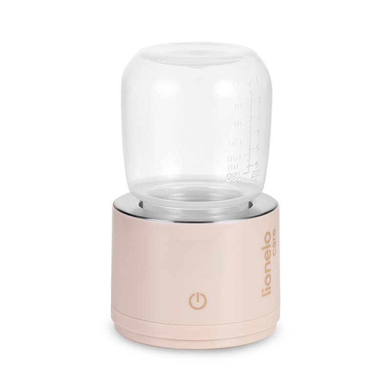 Incalzitor portabil, Lionelo, ThermUp Swift, Portabil, Incalzire in 3 minute, Mentinerea temperaturii, 60 W, USB-C, 4 setari de temperatura: 37-50°C, Recipient 180 ml inclus, Rose Gold