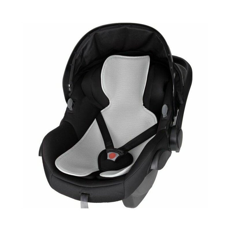 Insert antitranspiratie pentru scaun auto, FreeON, Din plasa respirabila 3D, Universal, Grey