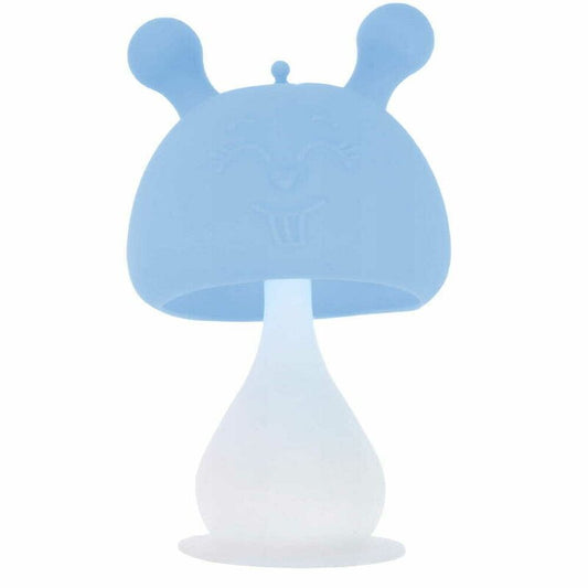 Jucarie de dentitie, Bocioland, Ciupercuta, BPA Free, 0 luni+, Blue