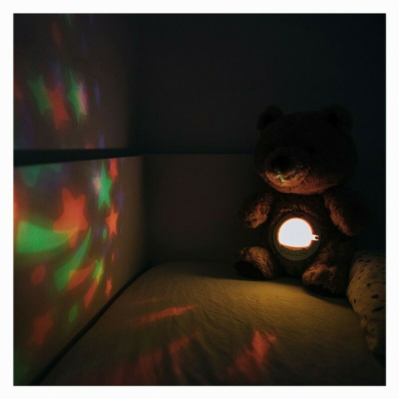 Jucarie multifuncionala, Cu proiector muzical, Free2Play, Din plus, Cu 7 modele de proiectie, Cu sunete si melodii, Bear