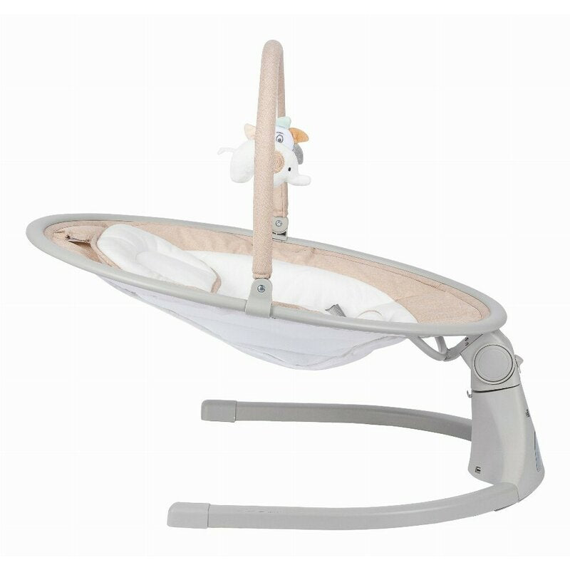 Leagan balansoar, FreeOn, Elite, Cu 12 melodii, 5 viteze de balansare si 3 pozitii de reglare a spatarului, Beige