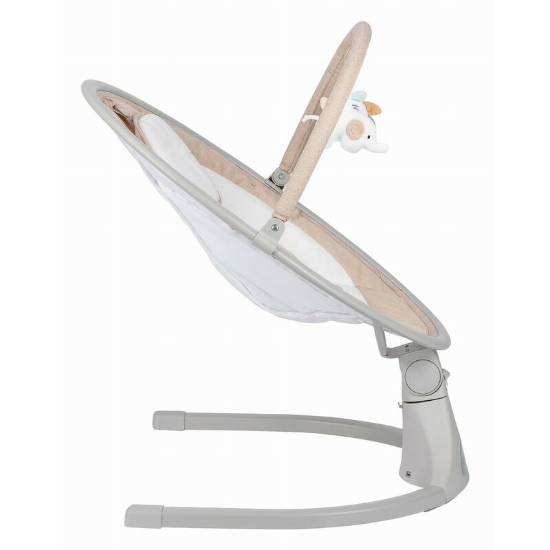 Leagan balansoar, FreeOn, Elite, Cu 12 melodii, 5 viteze de balansare si 3 pozitii de reglare a spatarului, Beige