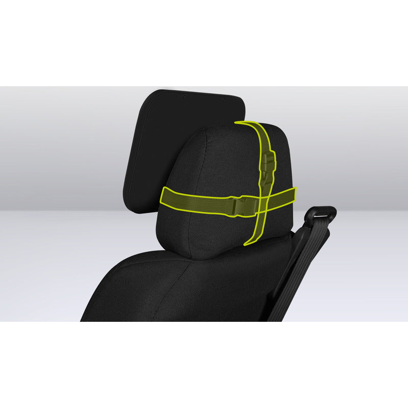Oglinda auto retrovizoare, Lionelo, Sett, 25x18 cm, Rotire 360 grade, Universala, Black Carbon