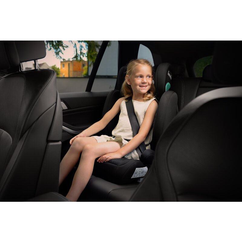 Scaun auto, Lionelo, Hugo i-Size, Universal, Orientare in directia sensului de mers, Reglabil, Conform standardului de securitate R129, 100-150 cm, 4-12 ani, Roz