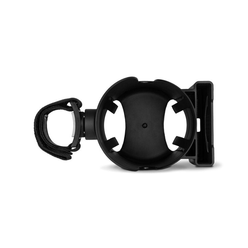 Suport universal pentru biberon/pahar si telefon, Lionelo, Ove, Cu sistem de rotire 360, Negru